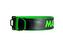 Fitness opasek kožený quick trny MFB302 - black/green L