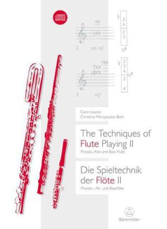 Die Spieltechnik der Flöte, m. Audio-CD. The Techniques of Flute Playing, w. Audio-CD. Bd.2