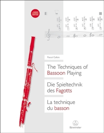 Die Spieltechnik des Fagotts. The Techniques of Bassoon Playing. La technique du basson, m. 2 Audio-CDs