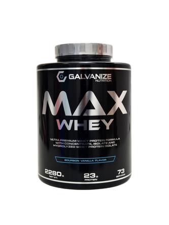Max whey protein 2280 g - oříšek-čokoláda