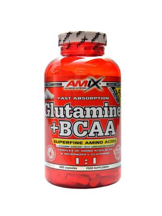 L-Glutamine + BCAA 360 kapslí