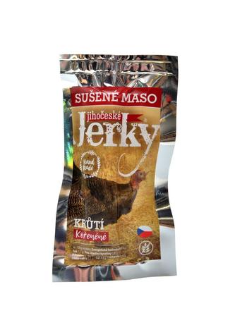 Jihočeské jerky krůtí kořeněné 23 g