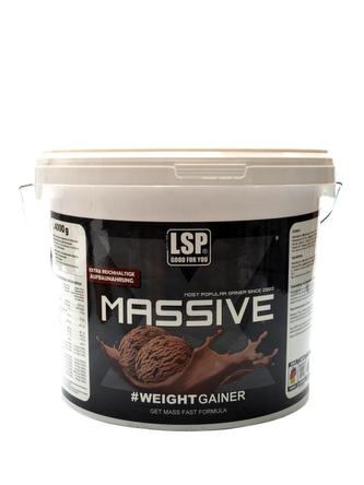 Massive X weight gainer 4000 g - vanilka