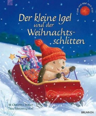 Der kleine Igel und der Weihnachtsschlitten