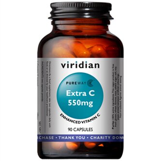 Viridian - Extra C 550 mg 90 kapslí