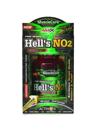 MC Hells NO2 100 kapslí pre workout