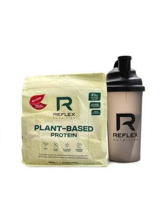 Plant Based Protein 600g + Šejkr 700ml - vanilla bean