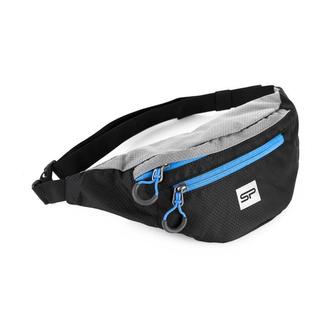 BOREAS Ledvinka 3 l - černo-šedá modrý zip