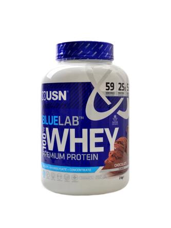 Bluelab 100% whey protein 2000 g - čokoláda s karamelem Bluelab 100% whey protein 2000 g - čokoláda s karamelem