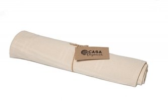 Casa Organica Plátěná kuchyňská utěrka (3 ks) - z nebělené biobavlny