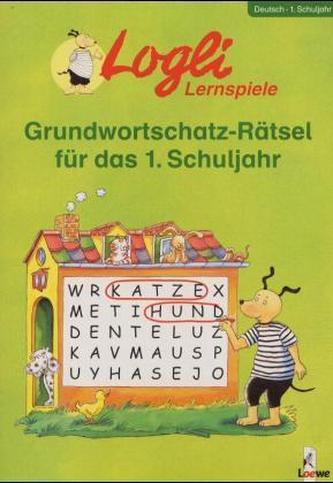 Grundwortschatz-Rätsel für das 1. Schuljahr