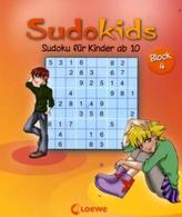 Sudoku für Kinder ab 10. Block.4