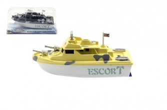 Loď/Člun plast 19cm, na baterie se zvukem