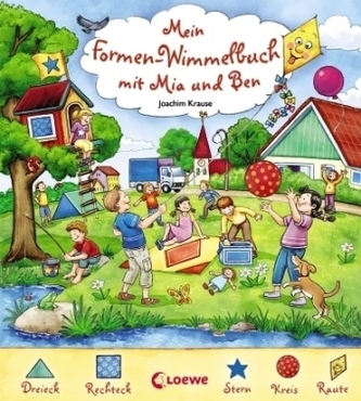 Mein Formen-Wimmelbuch mit Mia und Ben