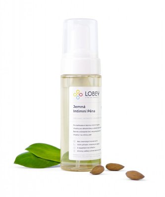 Lobey Jemná intimní mycí pěna BIO (150 ml) - výjimečně šetrná