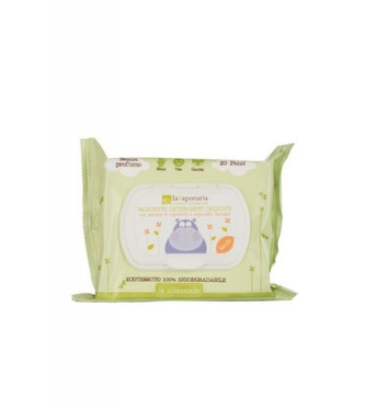 laSaponaria Dětské vlhčené hygienické ubrousky BIO (20 ks)