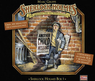 Sherlock Holmes Box, 4 Audio-CDs. Box.1 - Doyle, Arthur Conan