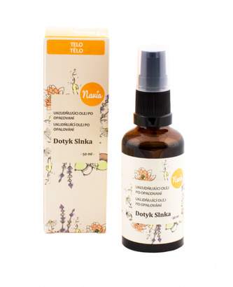 Navia Uklidňující olej po opalování Dotek slunce (50 ml)