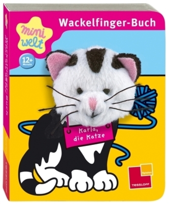 Wackelfinger-Buch - Karla, die Katze