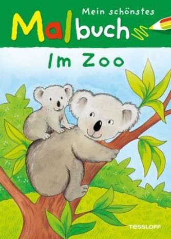 Mein schönstes Malbuch, Im Zoo