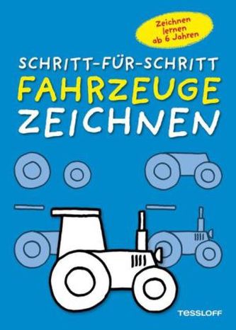 Schritt-Für-Schritt Fahrzeuge zeichnen