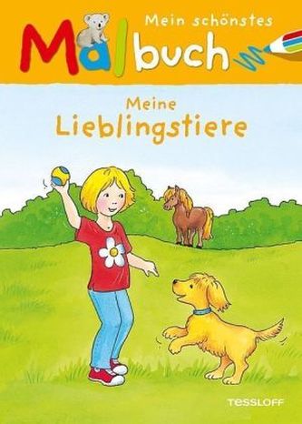 Mein schönstes Malbuch, Meine Lieblingstiere
