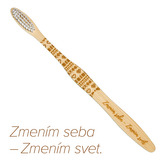 Mobake Motivační bambusový kartáček - \"Zmením seba...\" (extra soft)