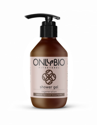 OnlyBio Regenerační sprchový gel (250 ml) - ve skleněné lahvi