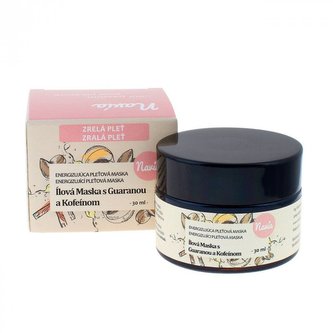 Navia Jílová maska s guaranou a kofeinem BIO (30 ml) - pro zralou pleť