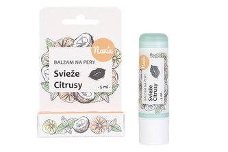 Navia Balzám na rty Svěží citrusy (5 ml) - dodává jemně chladivý pocit
