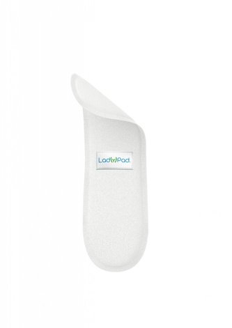 LadyPad Samostatná látková vkládací vložka (L) - bílá