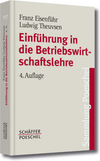 Einführung in die Betriebswirtschaftslehre