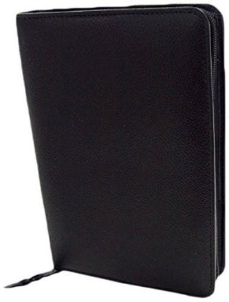 Gotteslobhülle für Großdruckausgabe, Lederhülle schwarz
