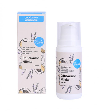 Navia Odličovací mléko BIO (100 ml) - s mandlovým a meruňkovým olejem