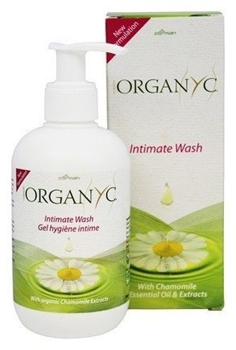 Organyc Gel pro intimní hygienu BIO (250 ml) - s výtažkem z heřmánku a měsíčku