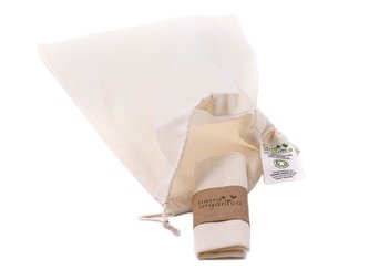Casa Organica Plátěný sáček - malý (balení po 3 ks) - z biobavlny, s utahovací šňůrkou