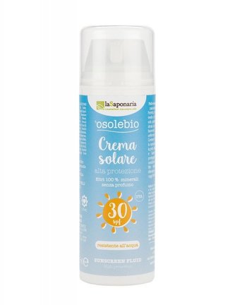 laSaponaria Opalovací krém SPF 30 BIO (125 ml) - pro rovnoměrné opálení