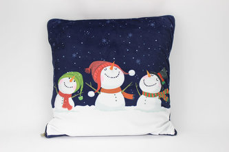 Deka v polštáři Sněhuláci - Polštáře