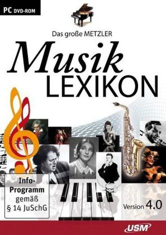 Das große Metzler Musiklexikon Version 4.0, 1 DVD-ROM