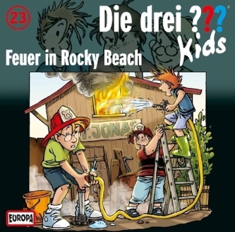 Die drei Fragezeichen-Kids - Feuer in Rocky Beach, 1 Audio-CD