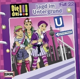 Die drei Ausrufezeichen - Jagd im Untergrund, Audio-CD Die drei Ausrufezeichen - Jagd im Untergrund, Audio-CD