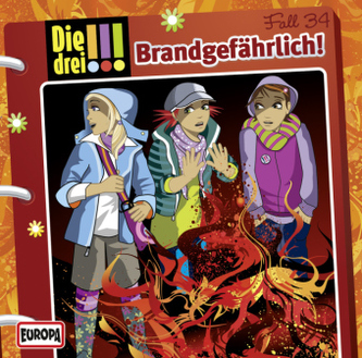 Die drei Ausrufezeichen - Brandgefährlich!, 1 Audio-CD