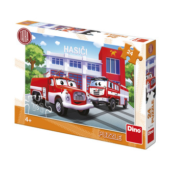 Dino Puzzle Hasiči 24 dílků Dino Puzzle Hasiči 24 dílků