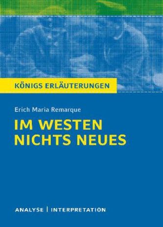 Erich M. Remarque 'Im Westen nichts Neues'