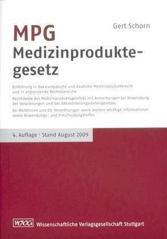 MPG, Medizinproduktegesetz