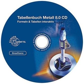 Tabellenbuch Metall 8.0, 1 CD-ROM