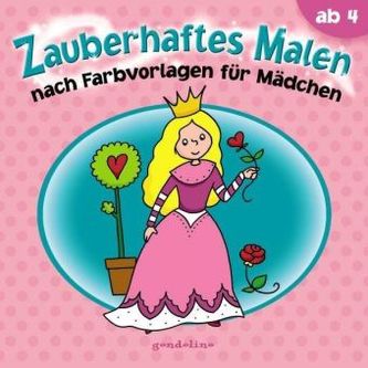 Zauberhaftes Malen nach Farbvorlagen für Mädchen