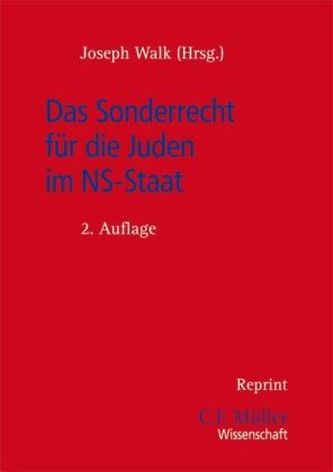 Das Sonderrecht für die Juden im NS-Staat