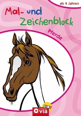 Mal- und Zeichenblock Pferde Mal- und Zeichenblock Pferde