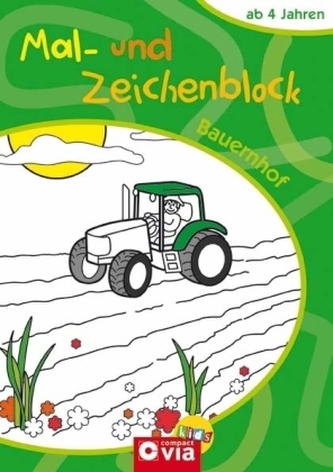 Mal- und Zeichenblock Bauernhof Mal- und Zeichenblock Bauernhof